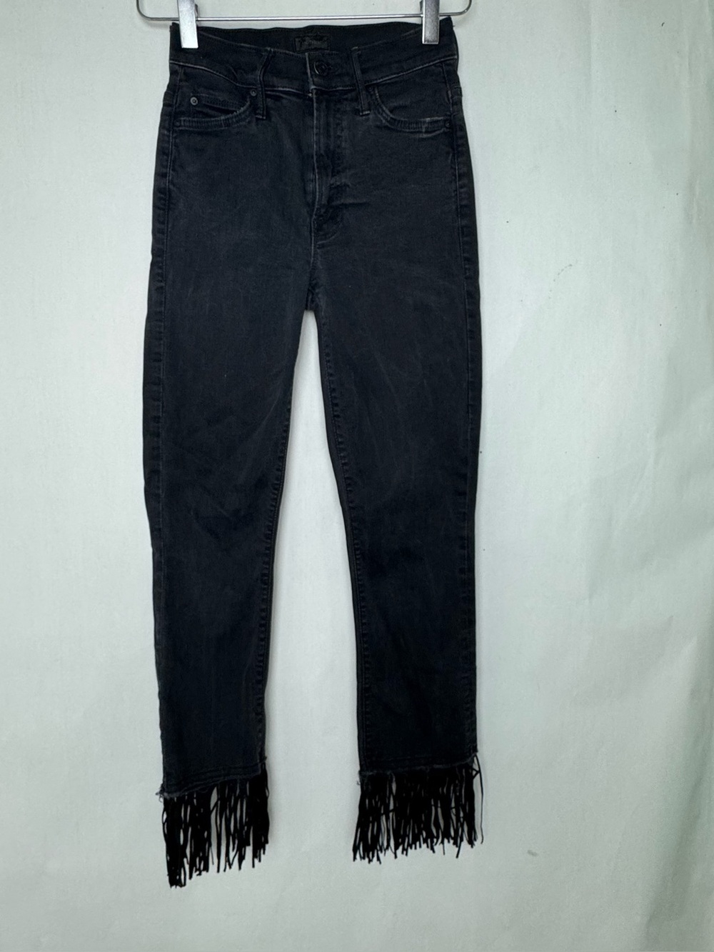 Mother The Rascal Ankle Step Fray Sz 24
